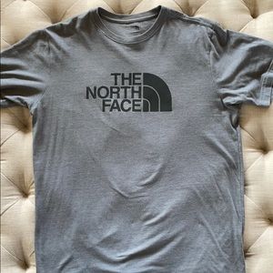 Gray North Face T-shirt